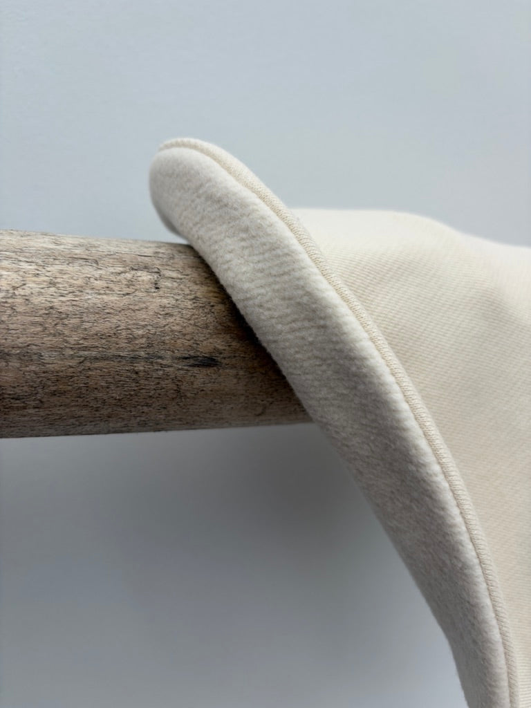 Ethereal 100 % Organic Cotton Twiil + Fleece Back Heart Cover