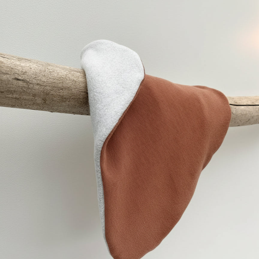Organic Cotton + Sensory Soft Fleece Heart Pilo Covers  |  5 Fabric Styles