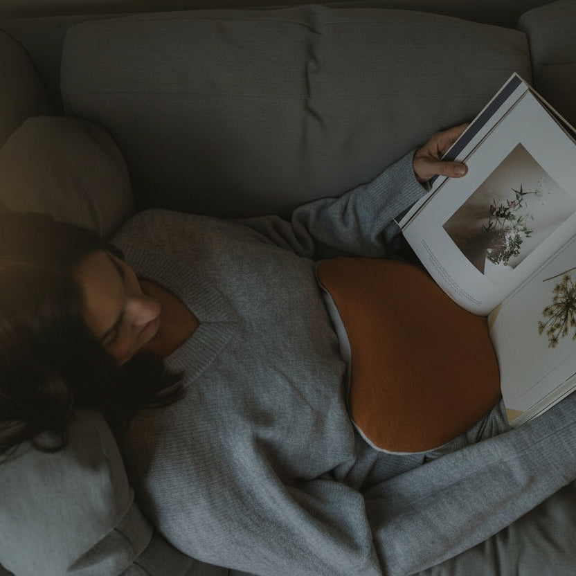 Drift | Terra Organic Cotton Twill + Fleece Weighted Heart Pilo