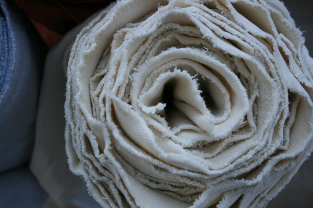 Ethereal  |  Smooth Cotton Front + Fleece Back   |  Organic Cotton Weighted Heart Pilo