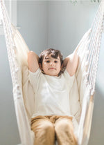 Load image into Gallery viewer, junior hanging canvas hammock
