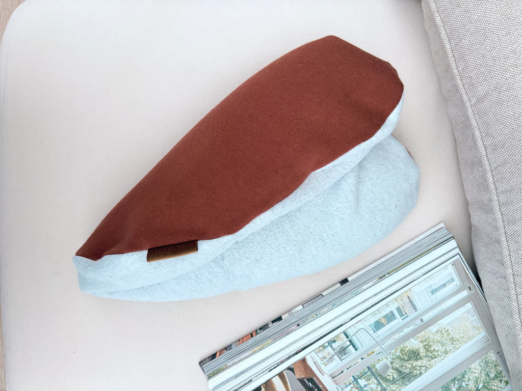 Drift | Terra Organic Cotton Twill + Fleece Weighted Heart Pilo