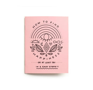 How to find Happiness Zine