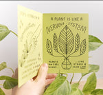 Load image into Gallery viewer, How to keep a plant alive and also yourself zine
