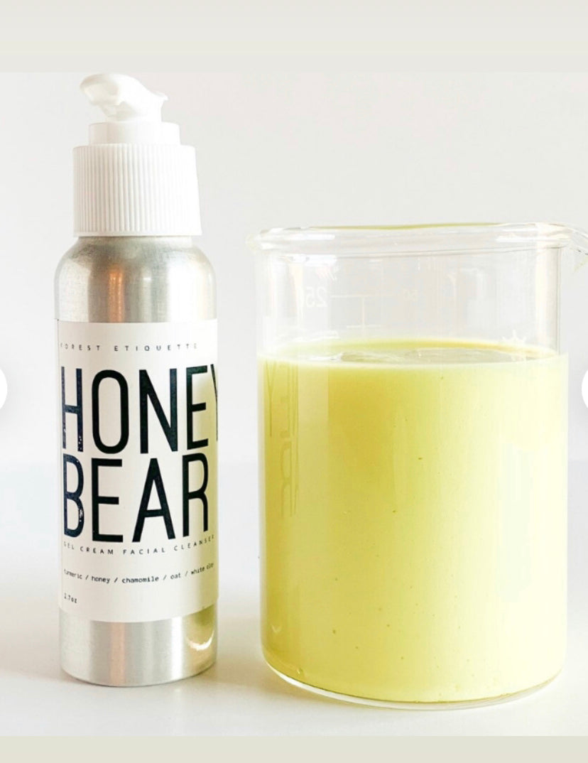 Honey Bear Gel Cream Facial Cleanser
