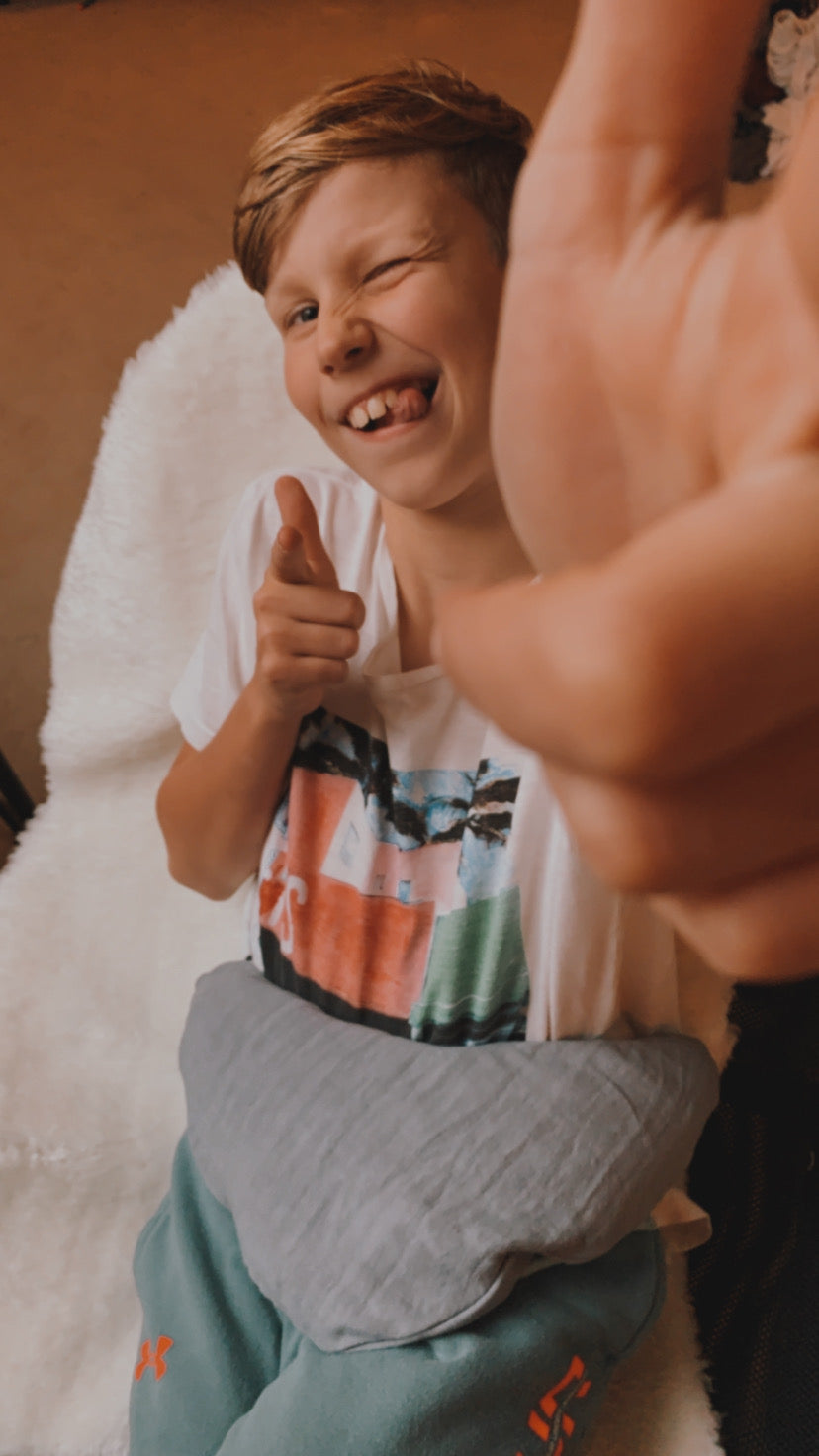 Holy Mountain Linen Boomerang