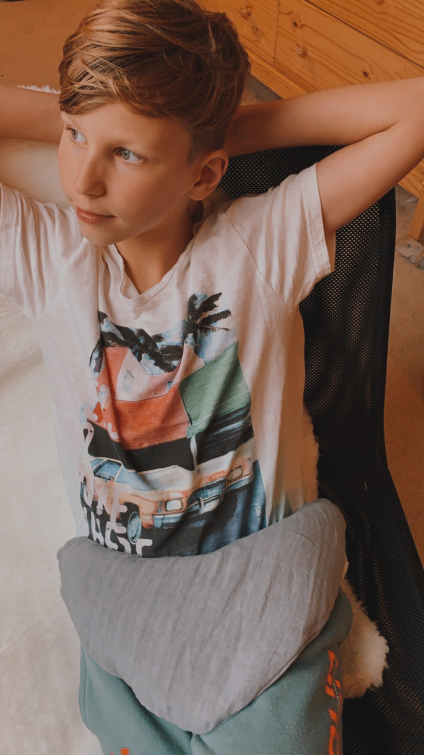 Holy Mountain Linen Boomerang