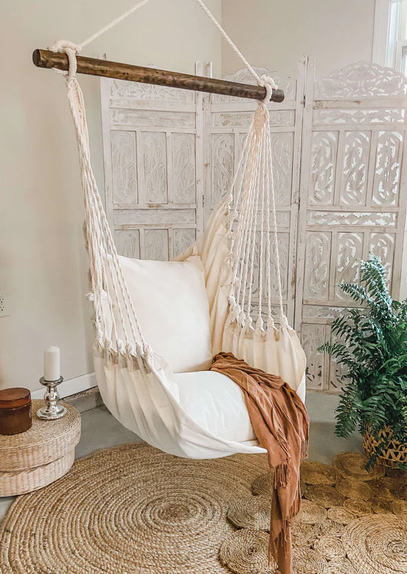 Canvas hanging chair hotsell